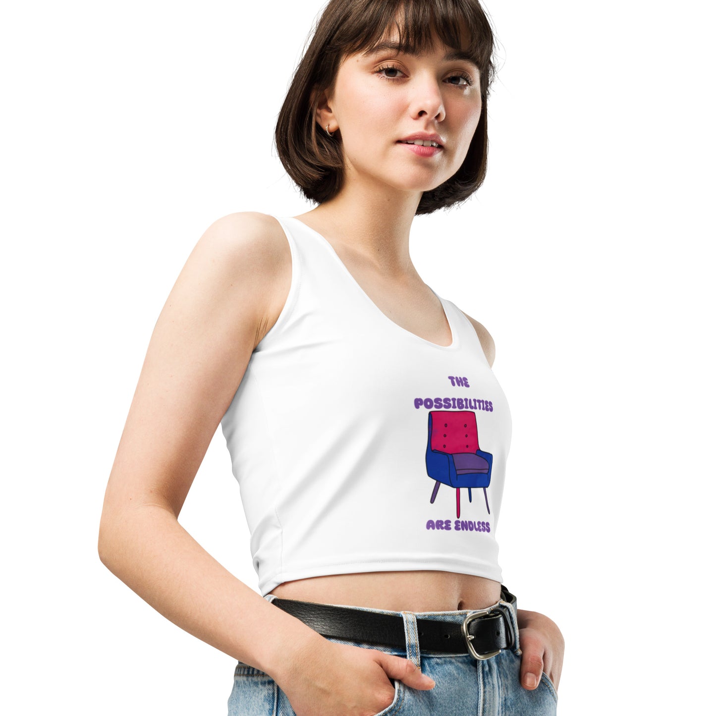 Bisexual Chair Crop Top